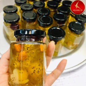 Yến chưng thượng hạng Hũ 100ml 15gam yến tươi Yến sào hồng nhung 01